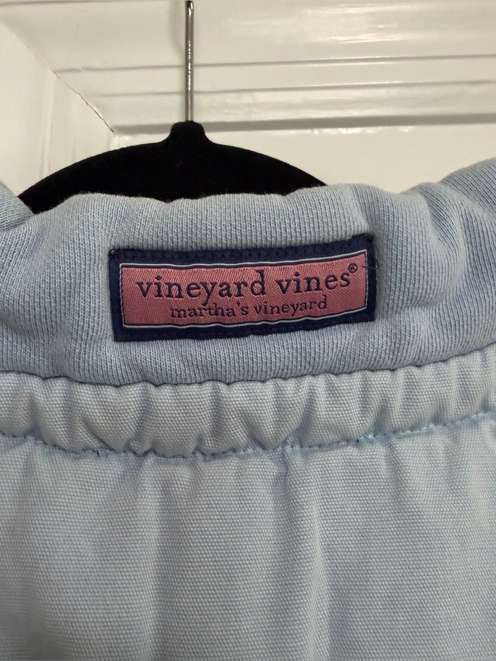 Vineyard Vines Soft Blue Wash 1/4 Zip Long Sleeve Size Medium - Picture 8 of 10